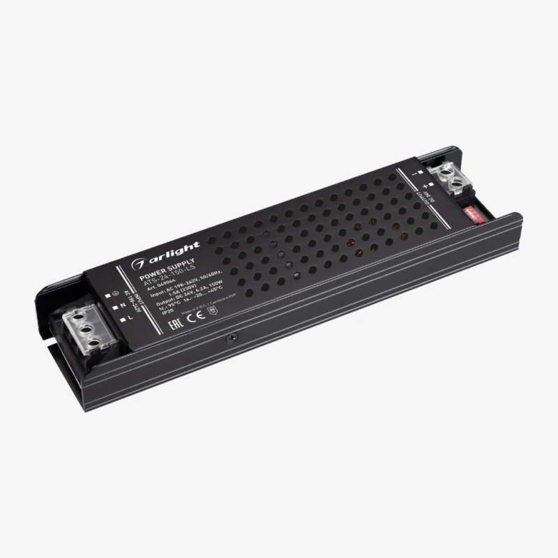Блок питания ATS-24-150-LS (24V, 6.2A, 150W) (Arlight, IP20 Сетка)